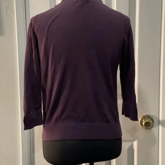 Gap Medium Size Quarter Sleeve Crewneck Cardigan - Picture 3 of 4